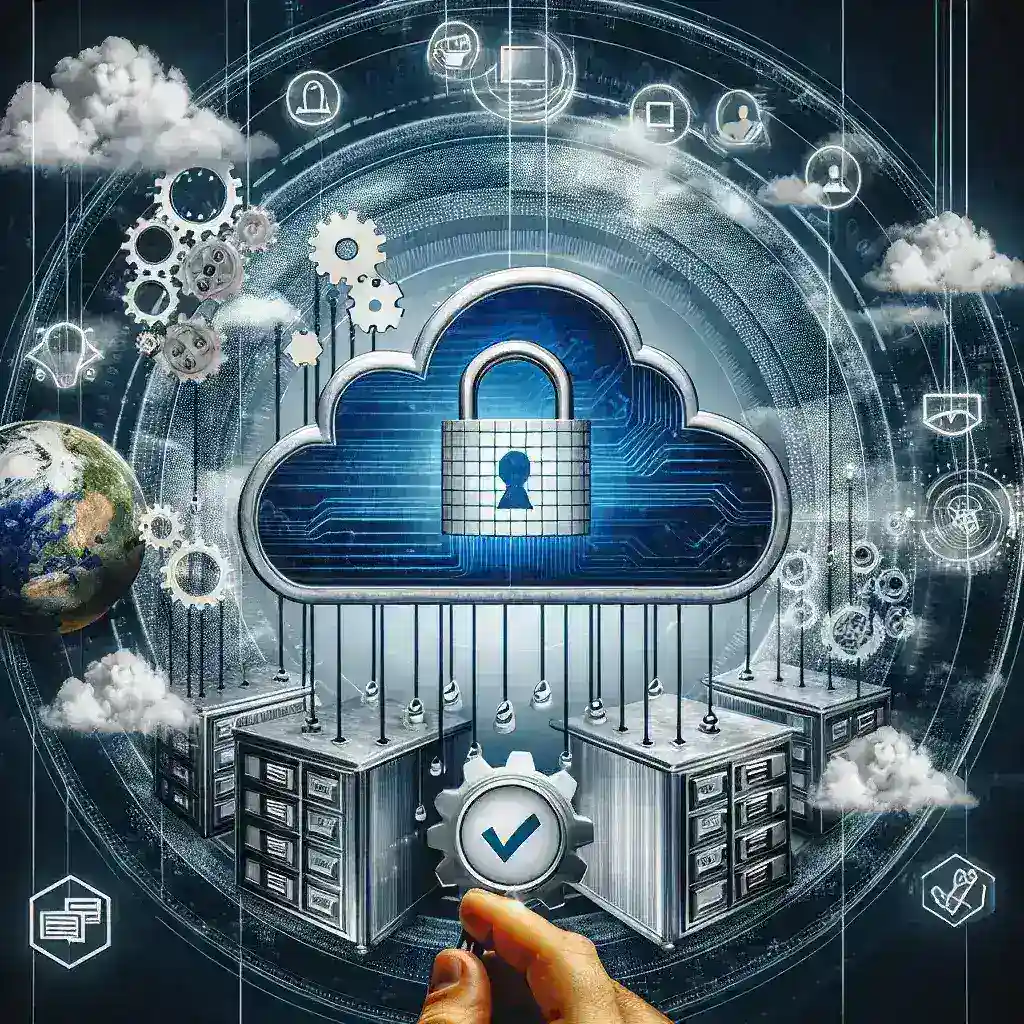 "Compliance-aware data storage tools for modern businesses featuring secure cloud solutions, data encryption, and regulatory compliance icons."