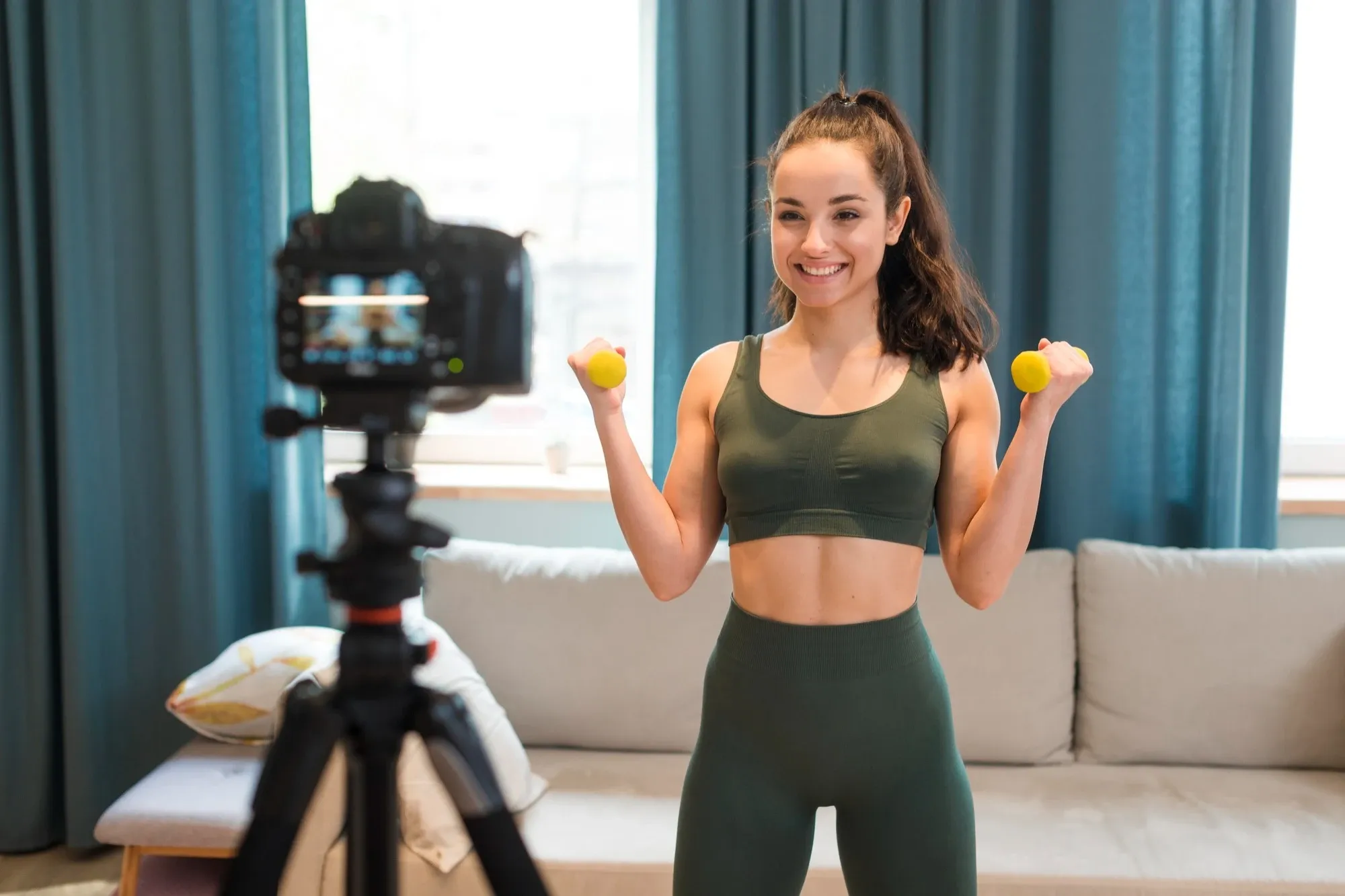 Sharing workout routines and wellness tips on YouTube: for fitness enthusiasts