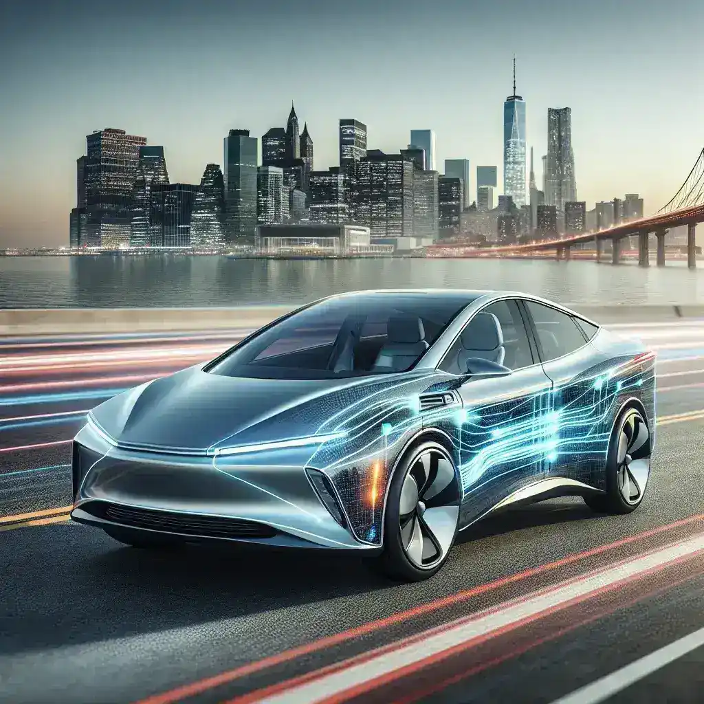 "2023 Honda hydrogen fuel-cell vehicle concept showcasing innovative design and eco-friendly technology for the American market."